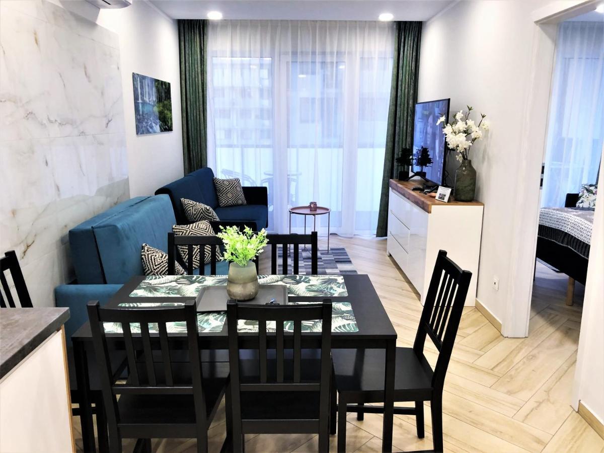 Apartament Superior Blue Przy Plazy- Free Pool, Saunas, Jacuzzi, Fitness, Salzgrotte 科沃布热格 外观 照片
