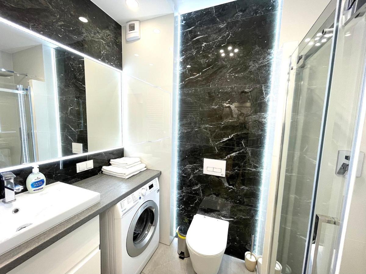 Apartament Superior Blue Przy Plazy- Free Pool, Saunas, Jacuzzi, Fitness, Salzgrotte 科沃布热格 外观 照片