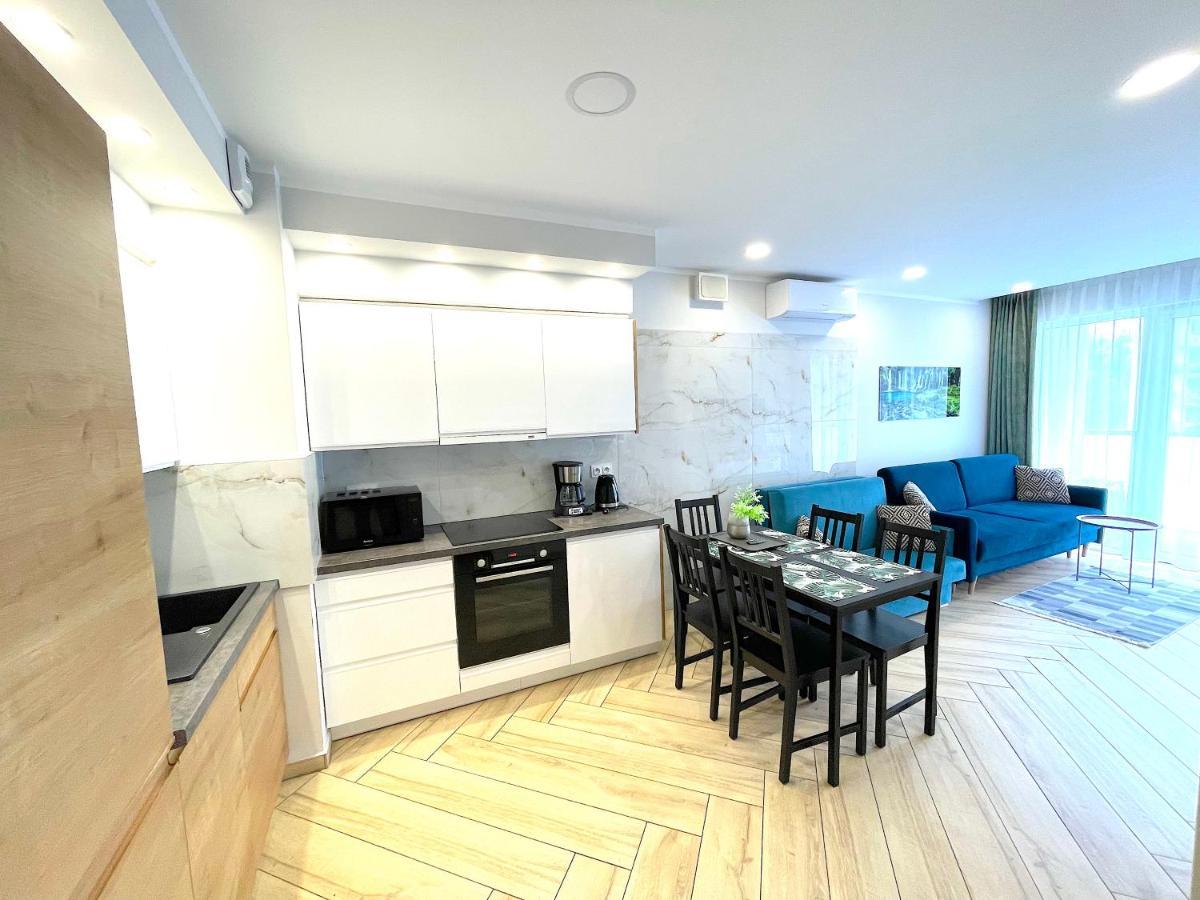 Apartament Superior Blue Przy Plazy- Free Pool, Saunas, Jacuzzi, Fitness, Salzgrotte 科沃布热格 外观 照片