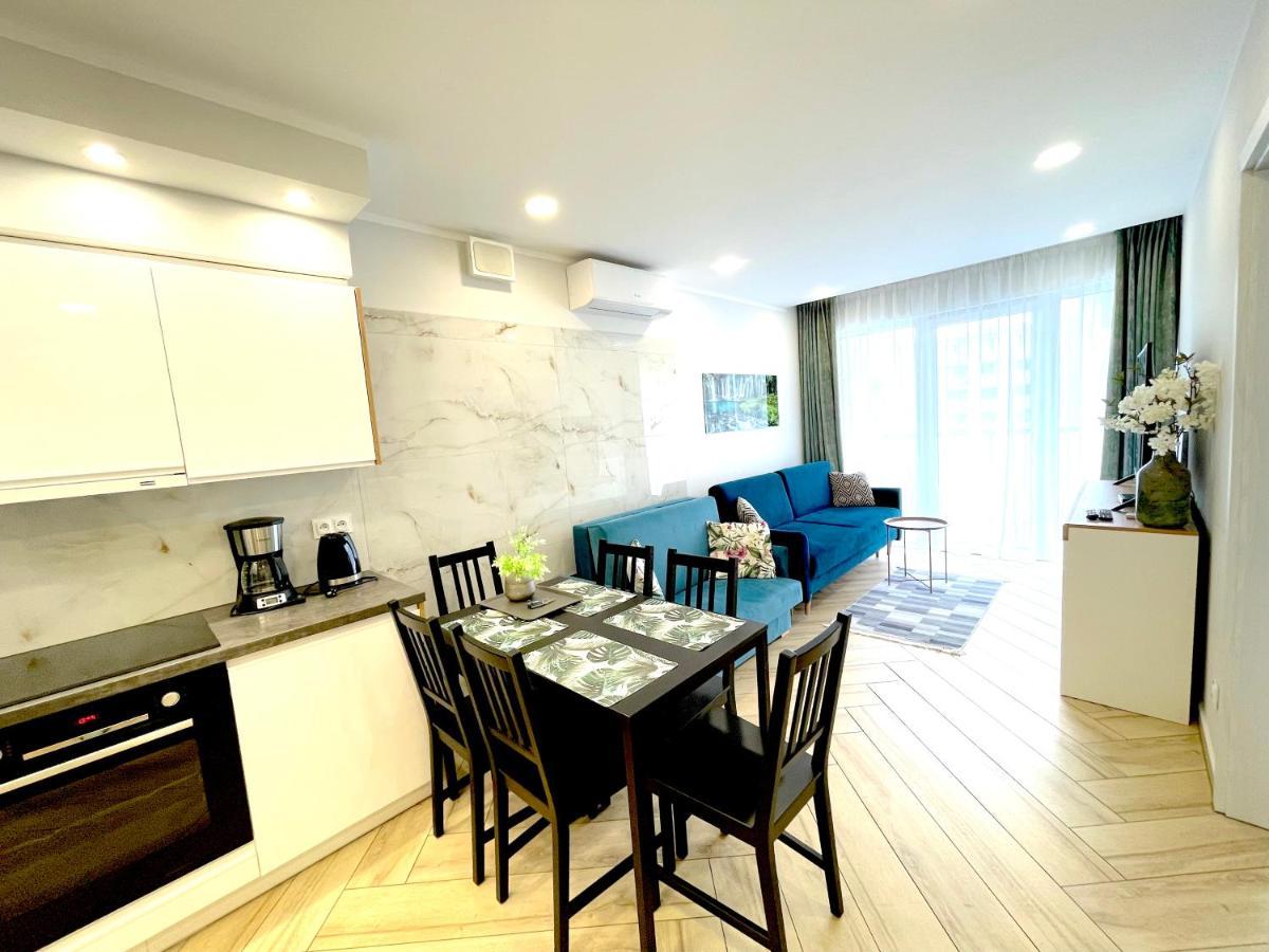Apartament Superior Blue Przy Plazy- Free Pool, Saunas, Jacuzzi, Fitness, Salzgrotte 科沃布热格 外观 照片