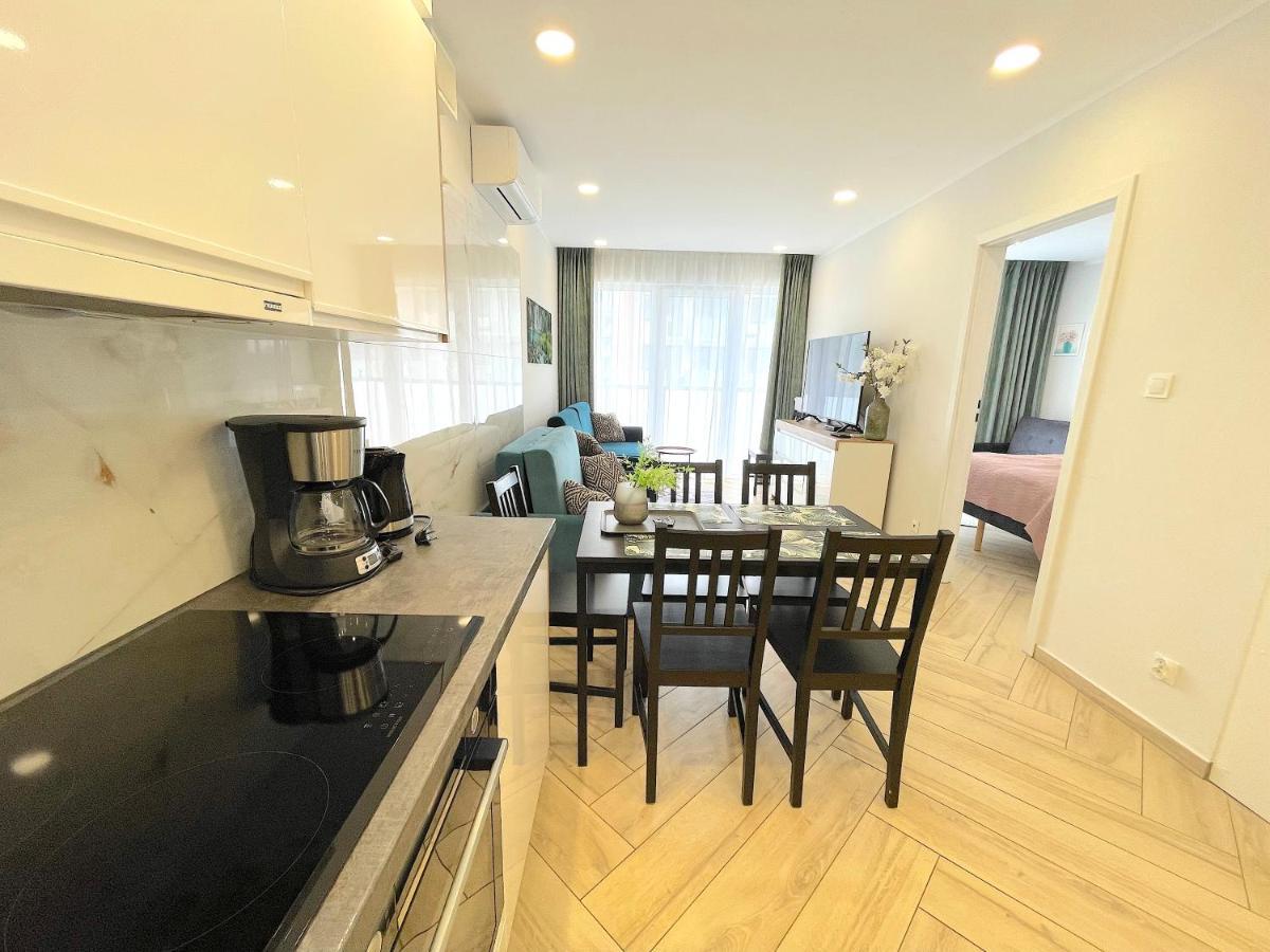 Apartament Superior Blue Przy Plazy- Free Pool, Saunas, Jacuzzi, Fitness, Salzgrotte 科沃布热格 外观 照片
