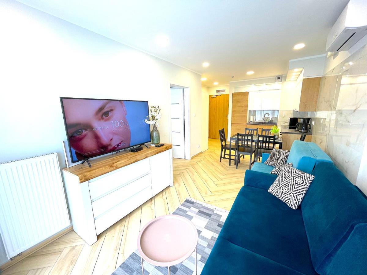 Apartament Superior Blue Przy Plazy- Free Pool, Saunas, Jacuzzi, Fitness, Salzgrotte 科沃布热格 外观 照片