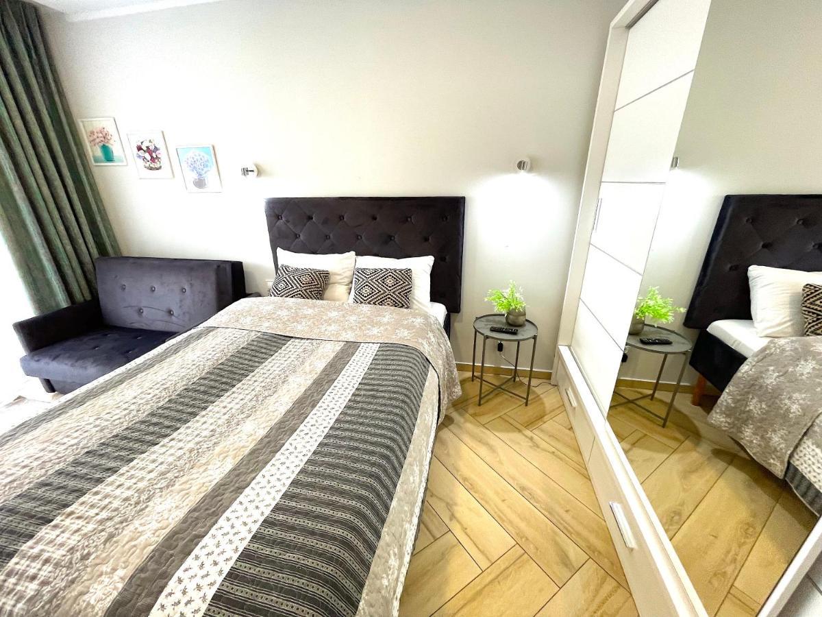 Apartament Superior Blue Przy Plazy- Free Pool, Saunas, Jacuzzi, Fitness, Salzgrotte 科沃布热格 外观 照片