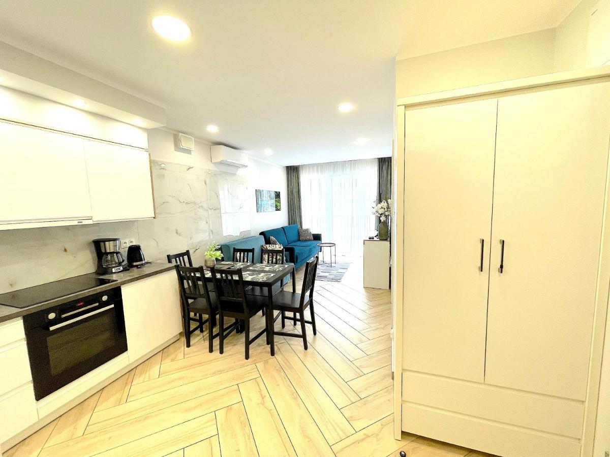 Apartament Superior Blue Przy Plazy- Free Pool, Saunas, Jacuzzi, Fitness, Salzgrotte 科沃布热格 外观 照片