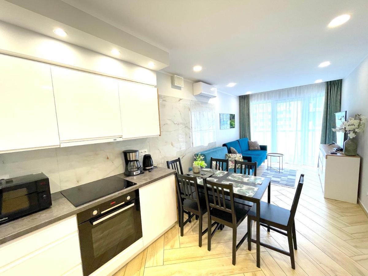 Apartament Superior Blue Przy Plazy- Free Pool, Saunas, Jacuzzi, Fitness, Salzgrotte 科沃布热格 外观 照片