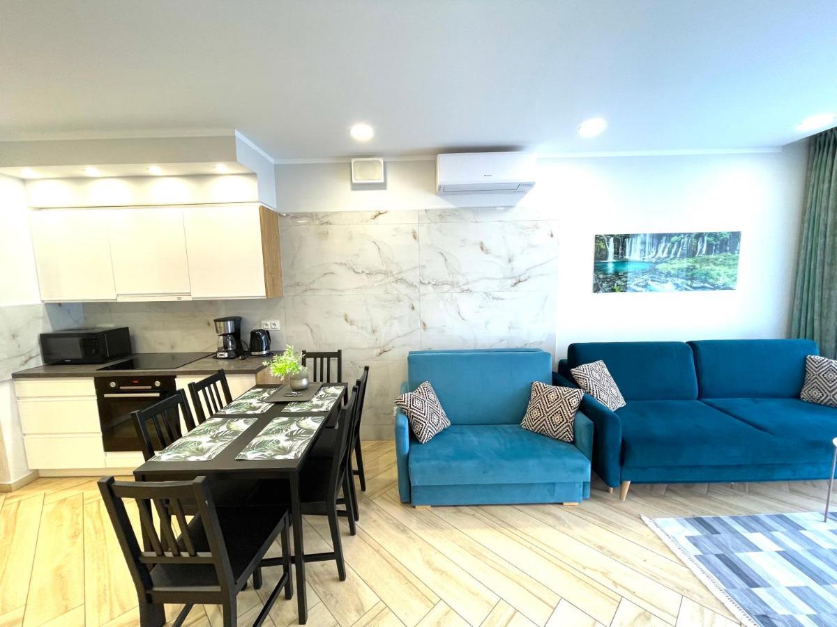 Apartament Superior Blue Przy Plazy- Free Pool, Saunas, Jacuzzi, Fitness, Salzgrotte 科沃布热格 外观 照片