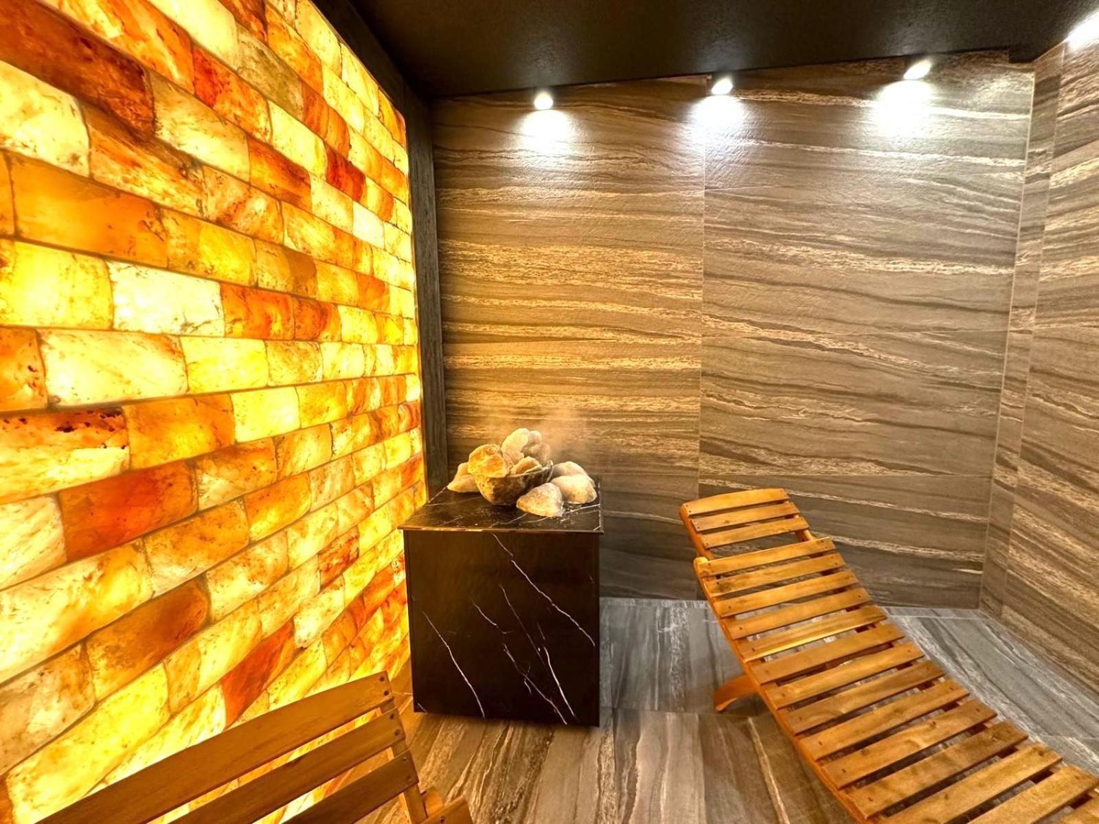 Apartament Superior Blue Przy Plazy- Free Pool, Saunas, Jacuzzi, Fitness, Salzgrotte 科沃布热格 外观 照片