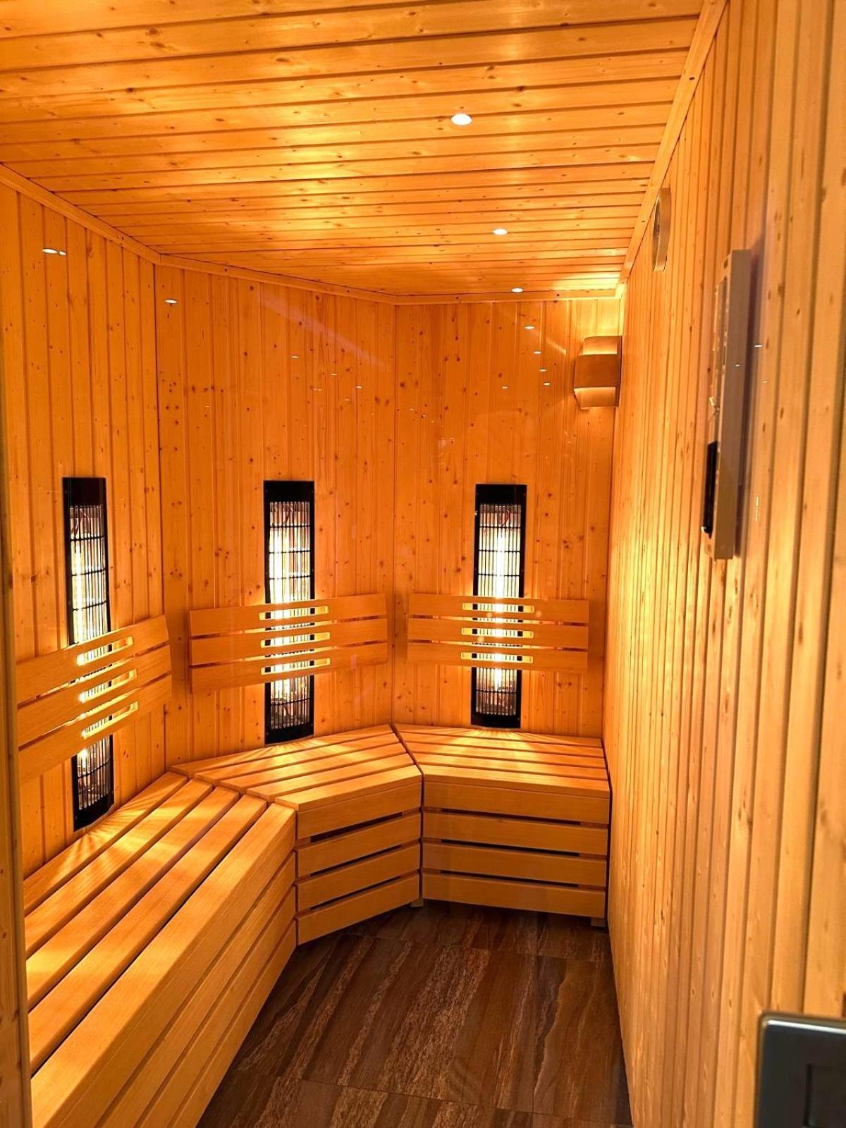 Apartament Superior Blue Przy Plazy- Free Pool, Saunas, Jacuzzi, Fitness, Salzgrotte 科沃布热格 外观 照片