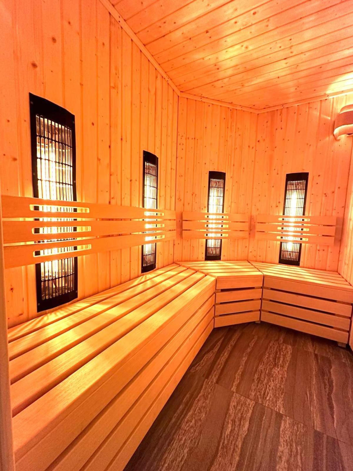 Apartament Superior Blue Przy Plazy- Free Pool, Saunas, Jacuzzi, Fitness, Salzgrotte 科沃布热格 外观 照片
