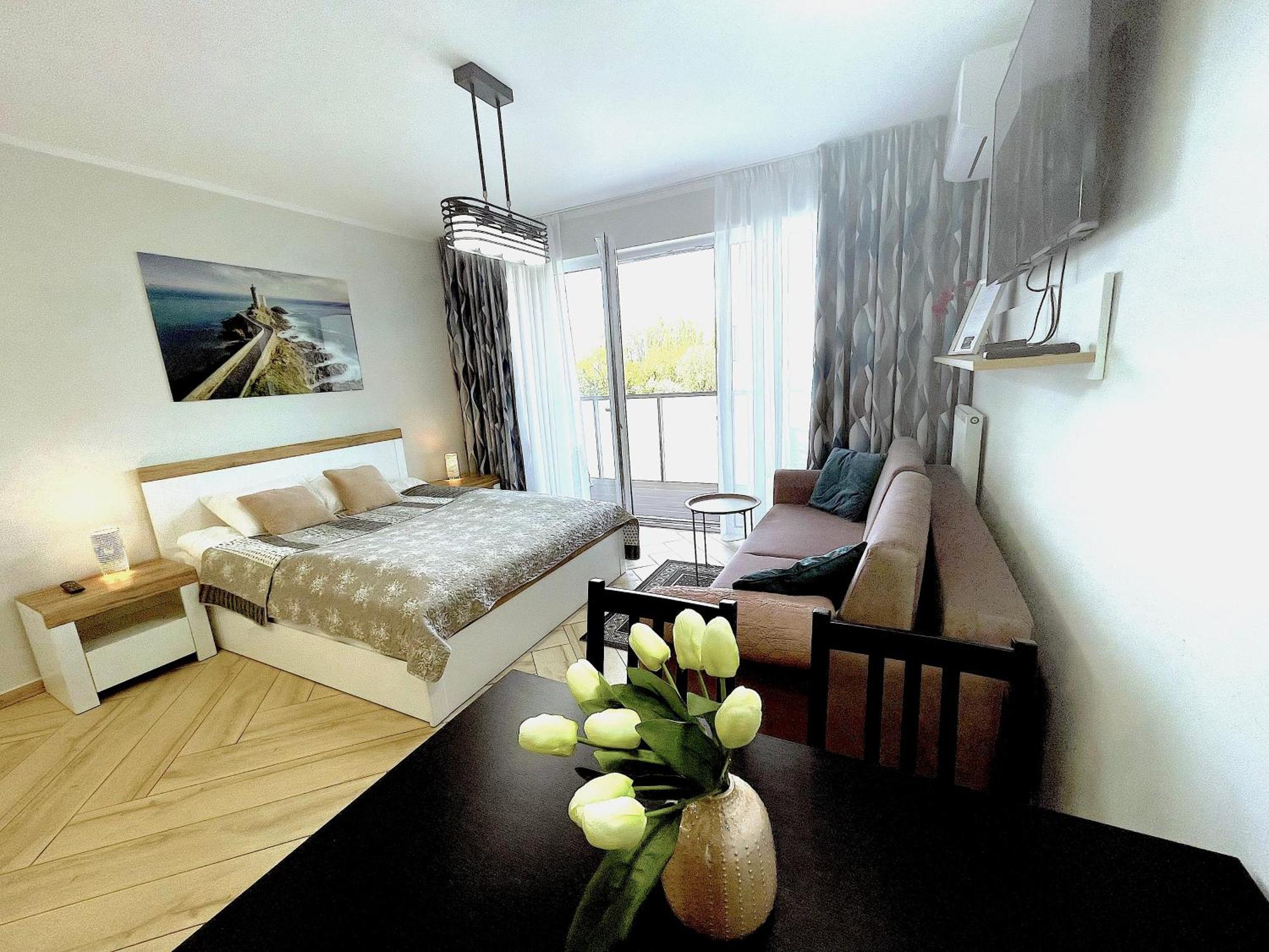 Apartament Superior Blue Przy Plazy- Free Pool, Saunas, Jacuzzi, Fitness, Salzgrotte 科沃布热格 外观 照片